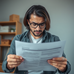 A small business owner facing financial uncertainty due to paused federal loans and grants.
